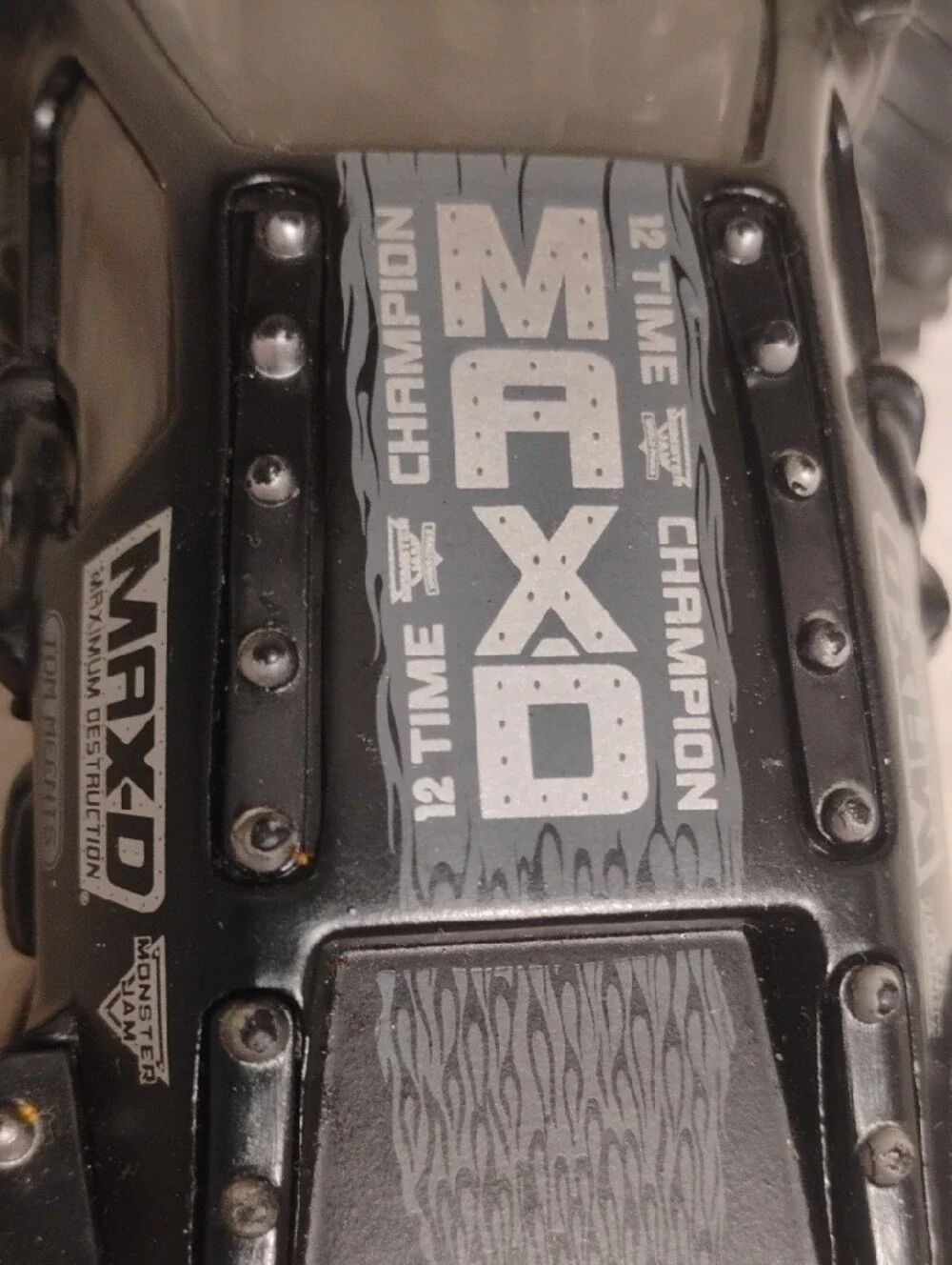 (C-75) MAX-D Black Monster Truck Toy Off-Road Adventure Vehicle
